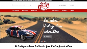 Boutique Fou du Volant V2 autos Vintage dans votre deco