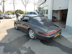 Quentin, 14 ans, à bord d’une Porsche